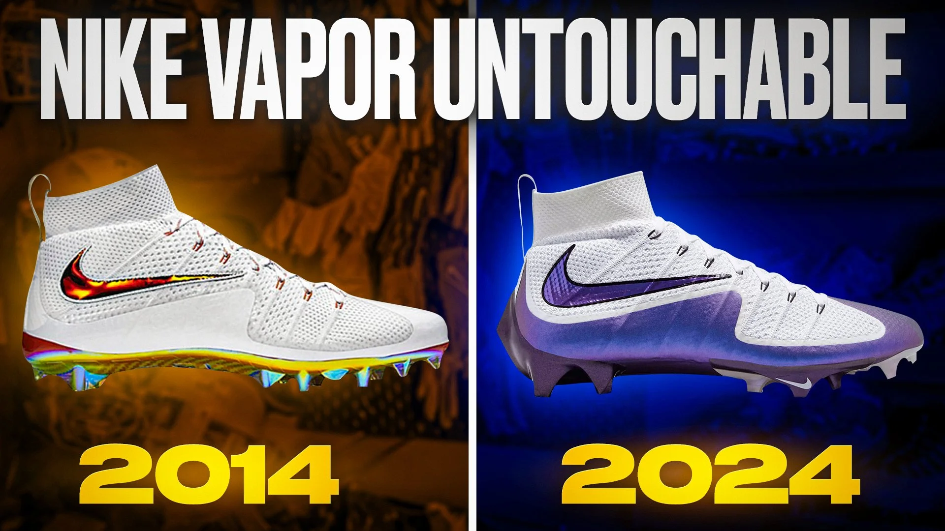 Nike Vapor Untouchable 2014 vs. 2024: A Detailed Comparison